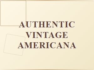 Authentic Vintage Americana Typography Styles