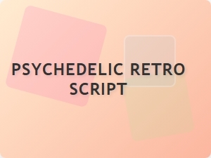 Psychedelic Retro Script Fonts Beyond Neon